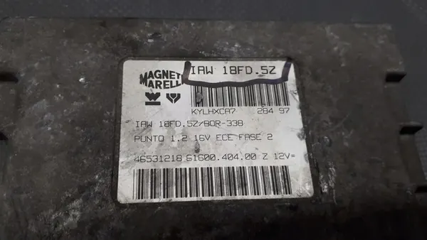 Ordinateur IAW18FD.5Z Fiat Punto I 1.2 OEM 46531218 image 7