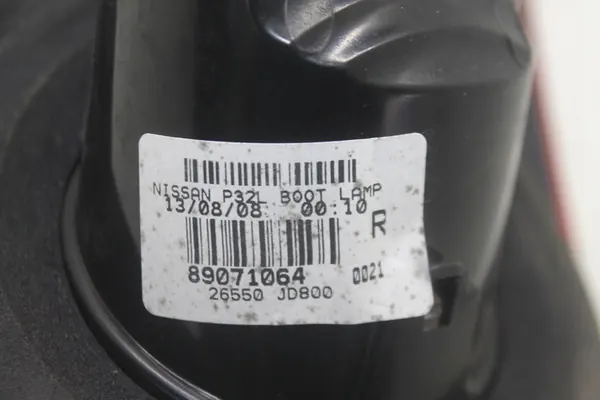 Lámpara Trasera Derecha Nissan Qashqai 2.0DCI J10 2008 26550JD800 image 4