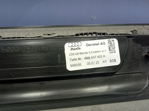 Audi SQ8 Q8 Fram LED-tröskellist OEM 4M8947405A image 10