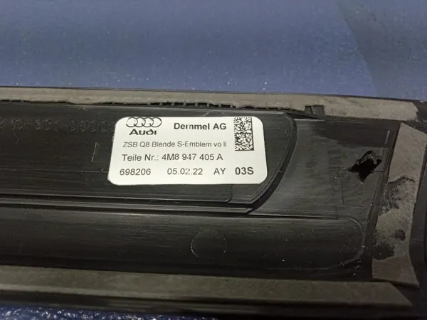 Audi SQ8 Q8 Fram LED-tröskellist OEM 4M8947405A image 8