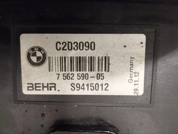Radiador BMW 5 Gran Turismo 2013 7562590 image 6