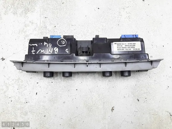Module de climatisation BMW OEM 64116942981 - Occasion image 4
