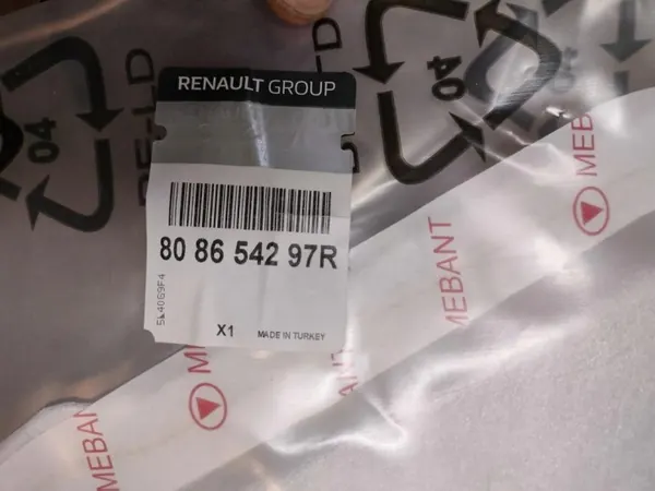OEM 808654297R Etuoven Vasen Äänieristys - Käytetty image 4