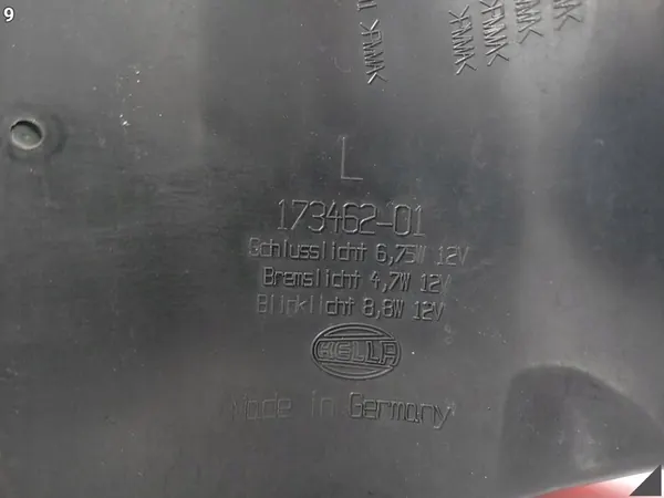 BMW 5 F10 VFL 10-13 Sedán Luz Trasera LED Izquierda OEM image 10