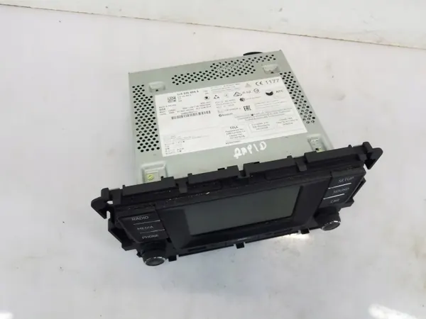Skoda Radio OEM 5JA035869A för Rapid - Begagnad image 3
