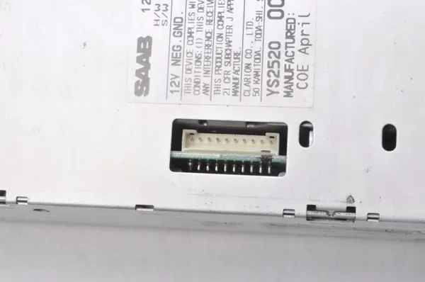 Saab 9-3 II CD-byttare Läsare OEM 12802520 image 6
