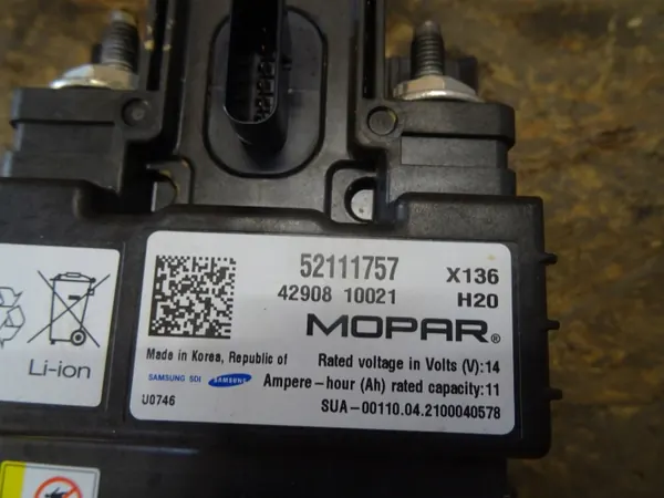 OEM 52111757 Akku 2Ah Fiat 500 LIFT:lle image 4