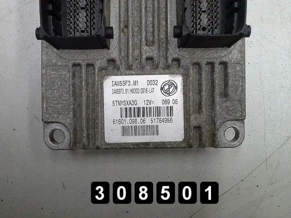 Fiat Punto ECU OEM AM-308501 1.2 Bensiini 2006 image 4