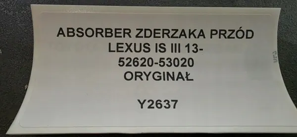 Absorbedor Lexus OE 52620-53020 - Estado Usado image 7