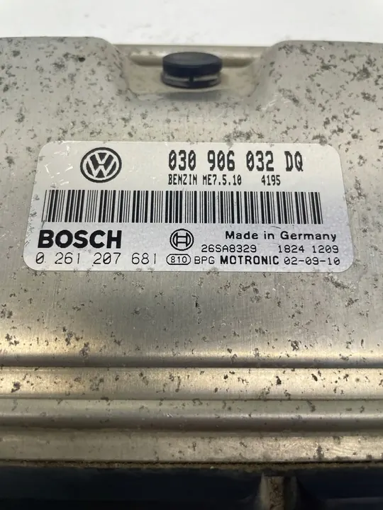 Unité de contrôle moteur VAG 030906032DQ 0261207681 image 2