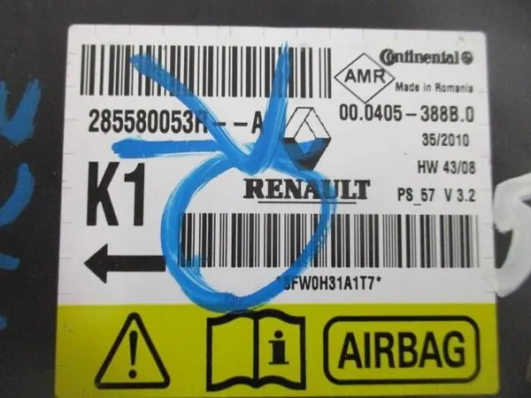OEM 285580053R Airbag-Modul für Renault Megane III Cabrio image 4