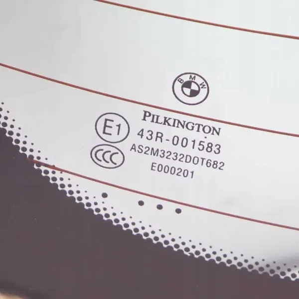 BMW E90 Janela Traseira AS2 Verde 51317138639 image 10