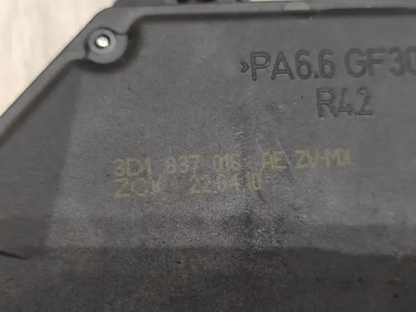 Vordere rechte Türschloss VW Golf 6 5K 3D1837016AE image 5