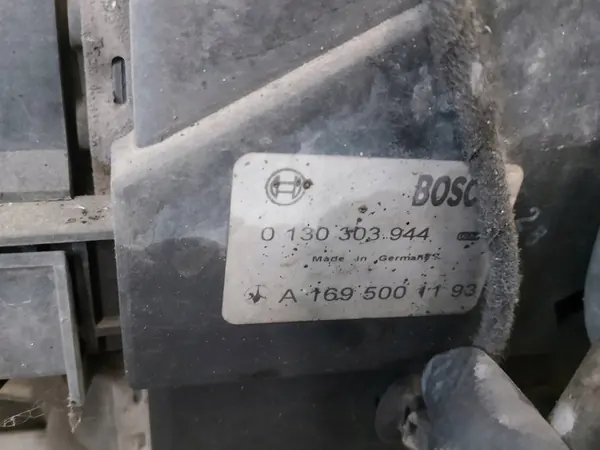 Cinghia anteriore, radiatori, ventilatore Mercedes Classe A W169 image 6