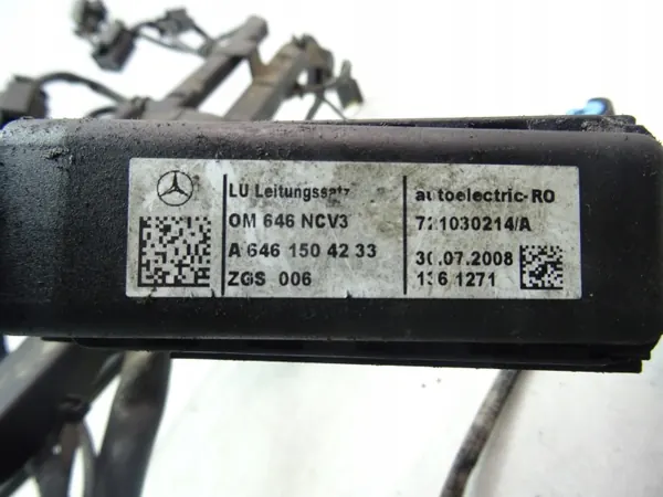 Moottorin Johdotus Mercedes Sprinter OEM 7210302214/A image 6