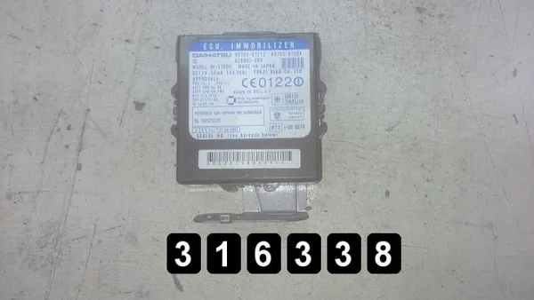 Daihatsu Move ECU OEM AM-316338 Modell 2001 image 4