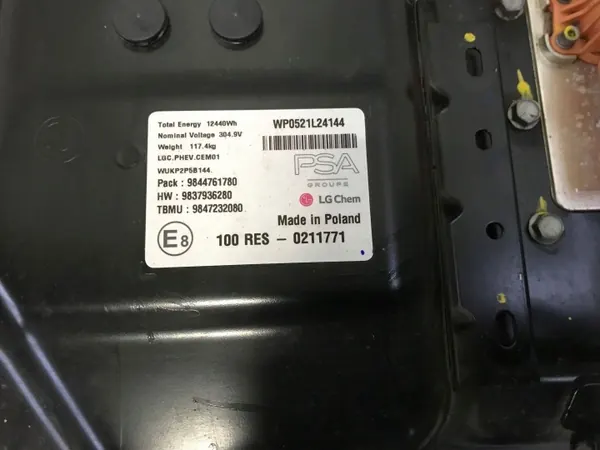Hybrid-Batterie OEM 9844761780 41Ah für Citroen C5X image 9