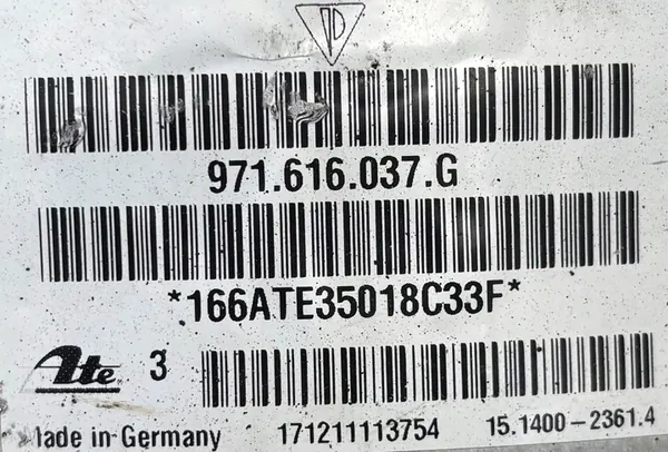 Porsche Panamera 971 Främre Stötdämpare Vänster 971616037G image 3