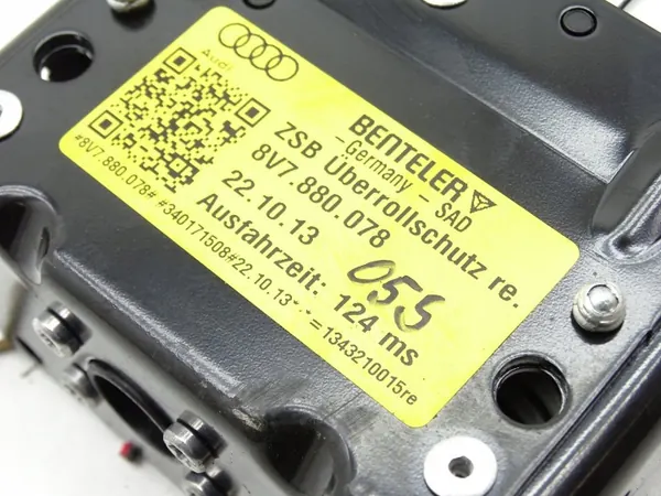 OEM 8V7880078 Katto Pyrotekninen Lataus Oikea Audi A3 image 3