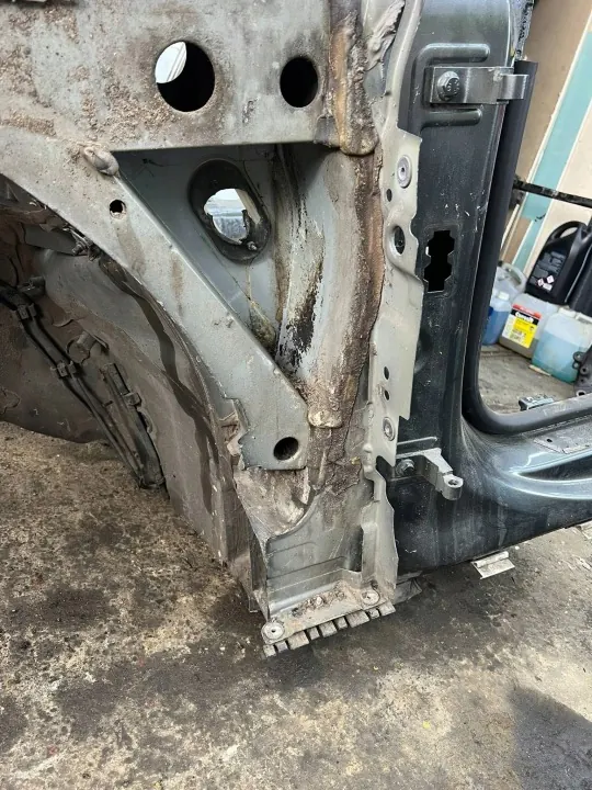 Framskärm Audi A7 S7 OEM YQP4052 vänster sida image 8