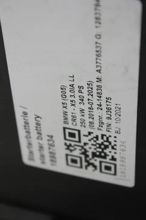 AGM-Batterie 12V 92Ah 850A BMW MINI image 3