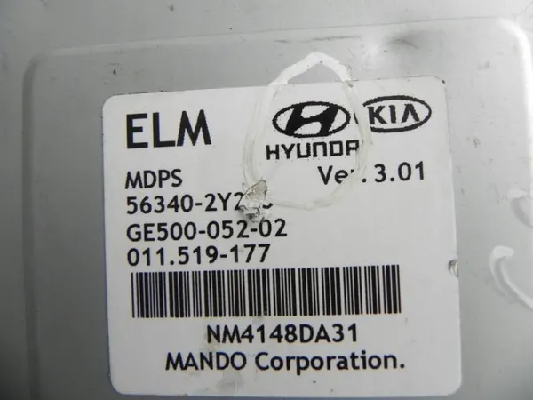 Hyundai ix35 stuurbekrachtiging motor OEM A0013803 image 3
