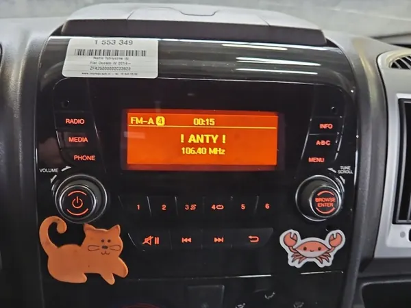 OEM 07356443500 Fabrieksradio voor Fiat Ducato IV image 2