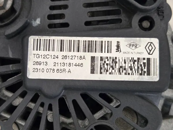 RENAULT CAPTUR 1.5 DCI Vaihtovirtageneraattori 231007865R-A image 7