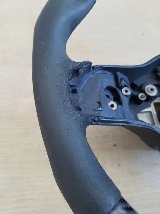 Mercedes AMG Ratt OEM A0004609213 Carbon Art Läder image 7