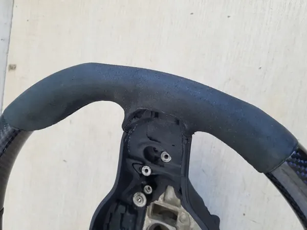 Mercedes AMG Ratt OEM A0004609213 Carbon Art Läder image 8