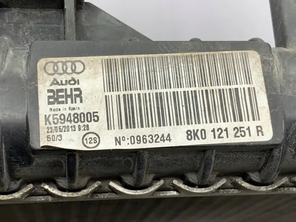 Vesijäähdytin OEM 8K0121251R Audi A4 B8 2.0:lle image 3