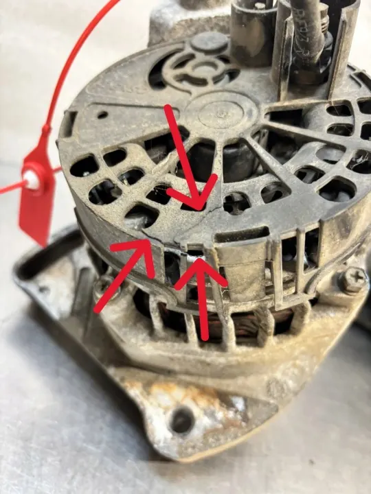 Alternator Fiat Panda II 2 46843093 OEM image 3