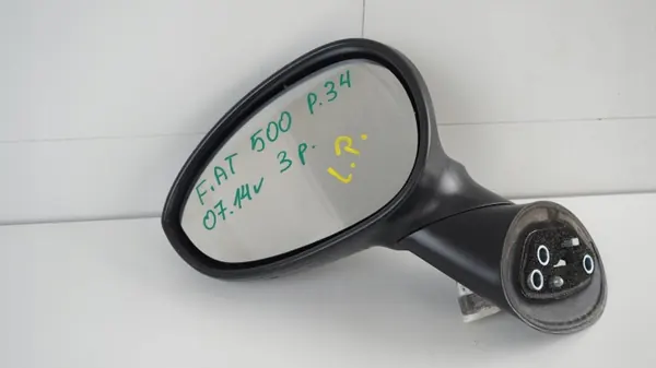 Fiat 500 vänster spegel OEM 360206906 2007-2014 image 2