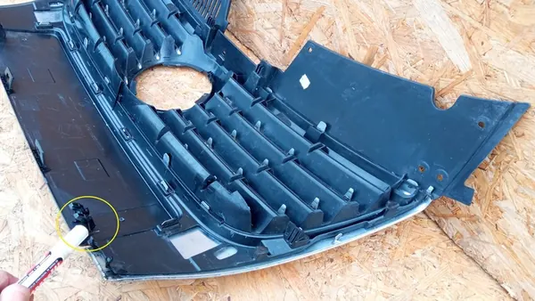 Griglia Anteriore VOLKSWAGEN PASSAT B6 3C0853651AH image 10