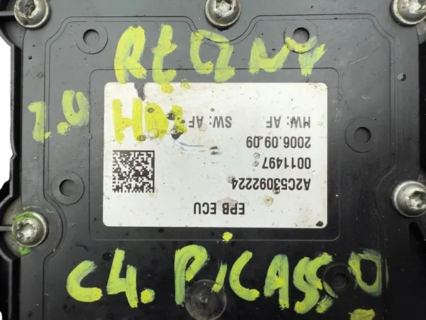 Frein à main électrique OEM 0204280088 pour Citroen C4 Picasso image 4