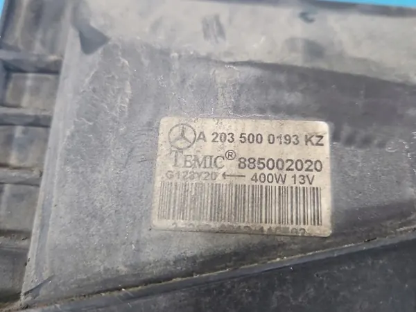Radiatorventilator Mercedes W203 OEM 2035000093 image 3