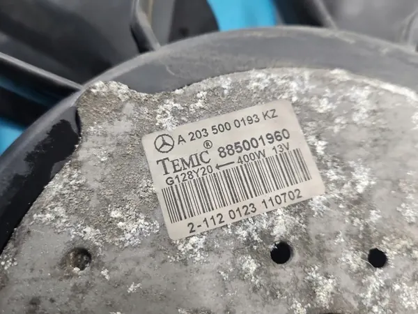 Radiatorventilator Mercedes W203 OEM 2035000093 image 7
