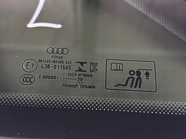 Ventana lateral trasera Audi OE 8W5845297H image 6