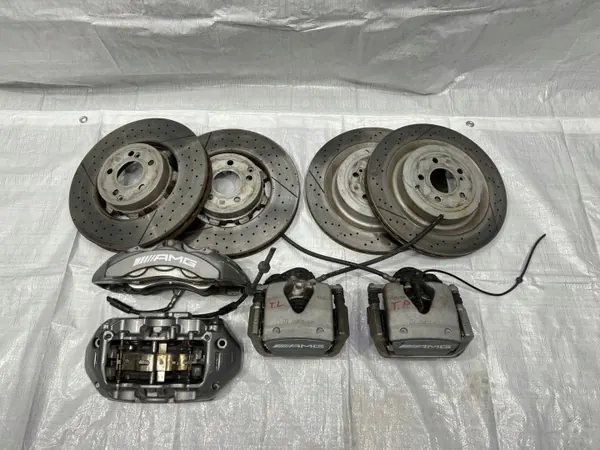 Mercedes-Benz OE Bromsokar & Skivor Set image 2