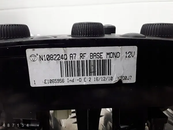 Peugeot 207 AC-ohjausmoduuli OEM N108224Q image 4