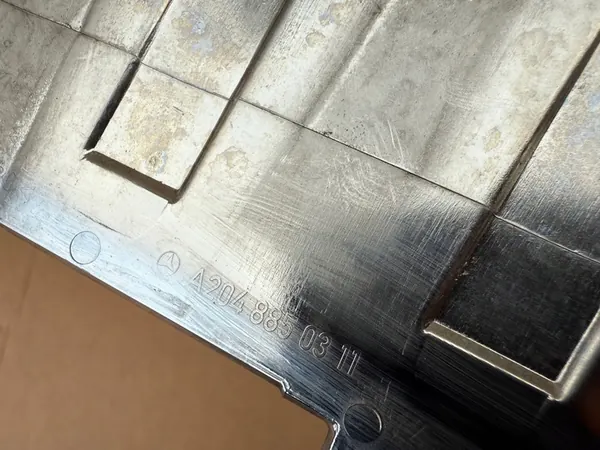 Cromato Paraurti Posteriore A2048850311 Mercedes GLK W204 image 5