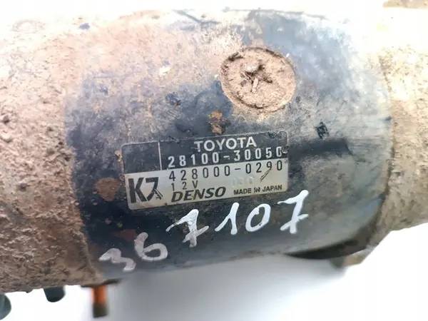 Motor de arranque Toyota Hilux 2.5 D-4D 4WD Diesel 2005 OEM 28100-30050 image 7