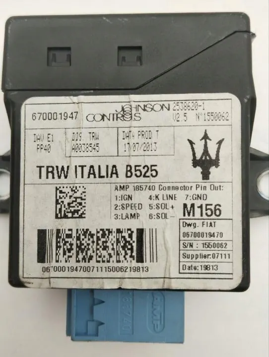 Module direction assistée Maserati OEM 670001947 image 4