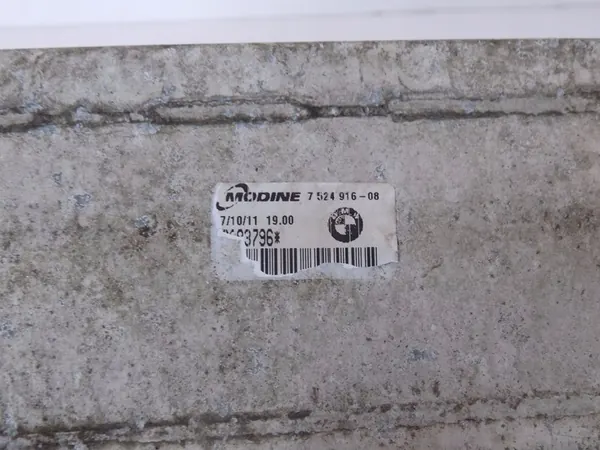 BMW OE 17517524916 Radiatore aria intercooler image 6