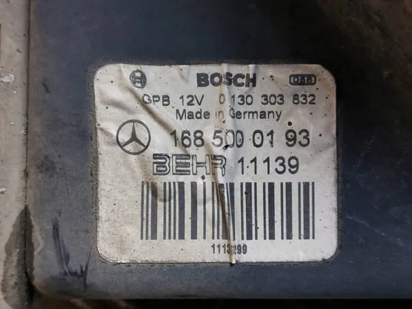 Kompletta Kylare + Fläktar Mercedes W168 A160 1.6 8V image 2