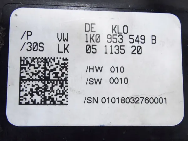 Lenkwinkelsensor Volkswagen OE 1K0953549B image 6