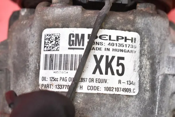 Ilmastointikompressori Opel Meriva B 1.4 T 13377057 XK5 image 8