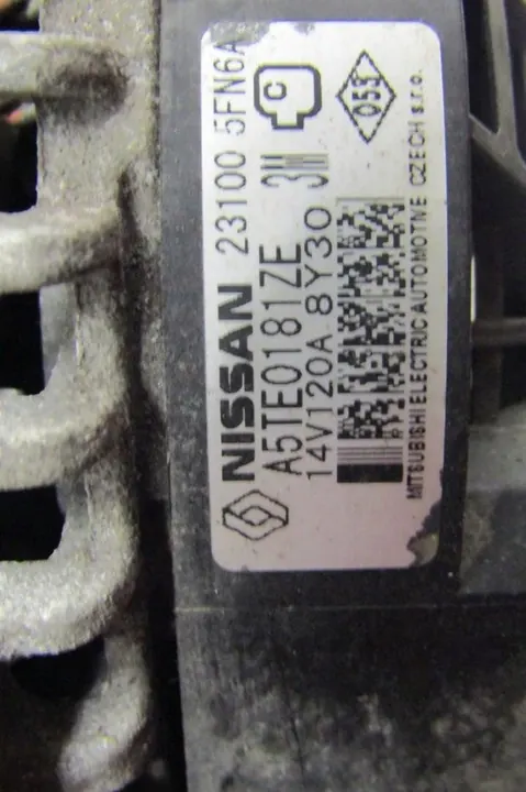 Vaihtovirtageneraattori 1.6 SCe Dacia Duster II image 4