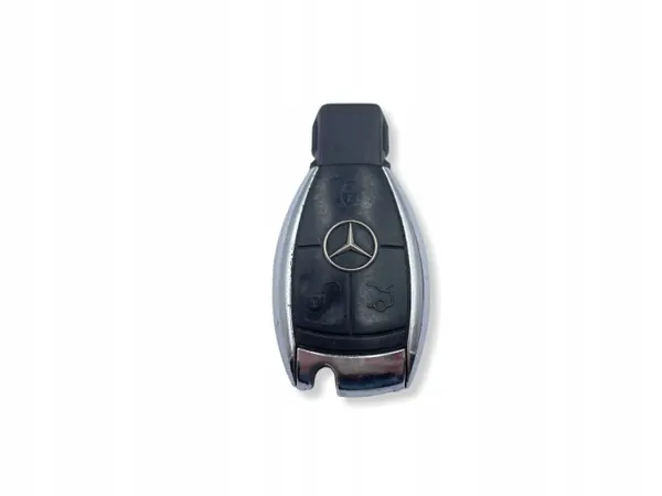 Mercedes Nyckel OEM UHP2243 - 3 Knappar Silver Begagnad image 2
