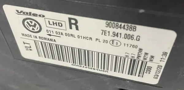 Farol dianteiro direito VW T6 Transporter 7E1941006G image 8